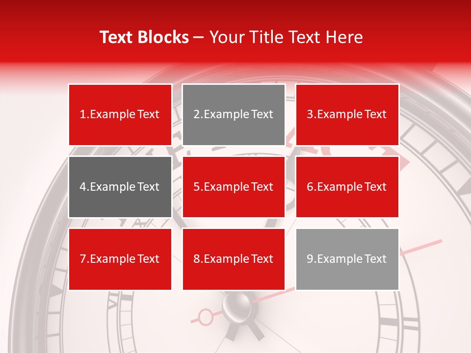 Motivational Home Watch PowerPoint Template