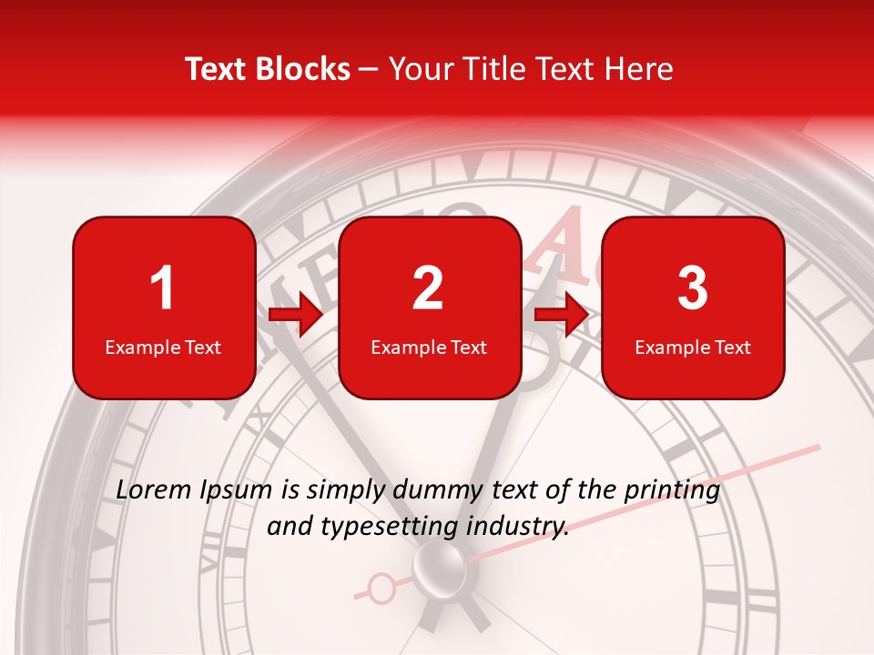 Motivational Home Watch PowerPoint Template