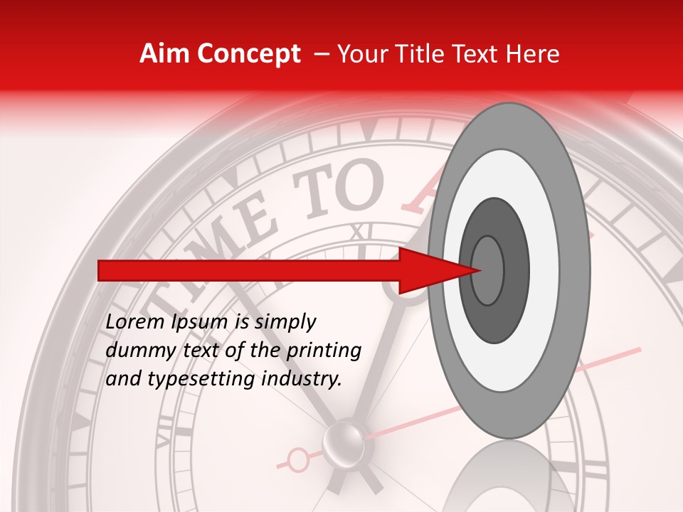 Motivational Home Watch PowerPoint Template