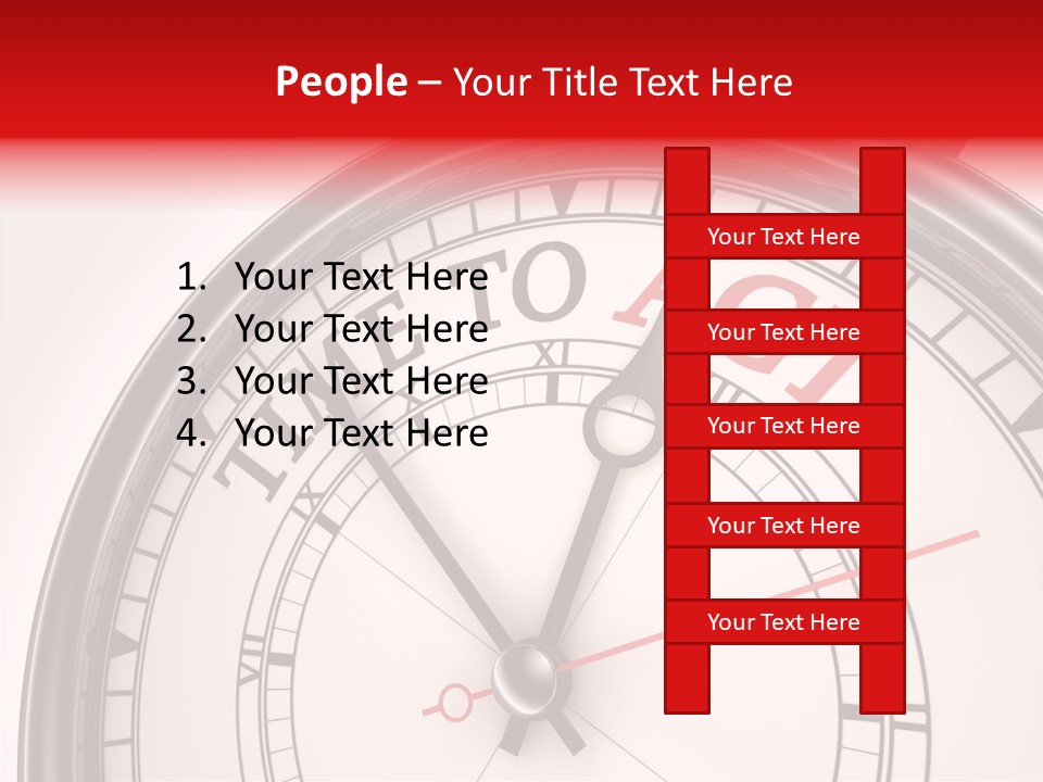 Motivational Home Watch PowerPoint Template