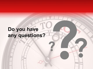 Motivational Home Watch PowerPoint Template