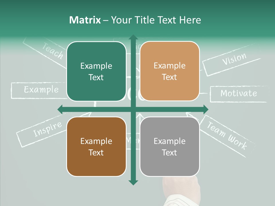 Inspiration Board Achieve PowerPoint Template
