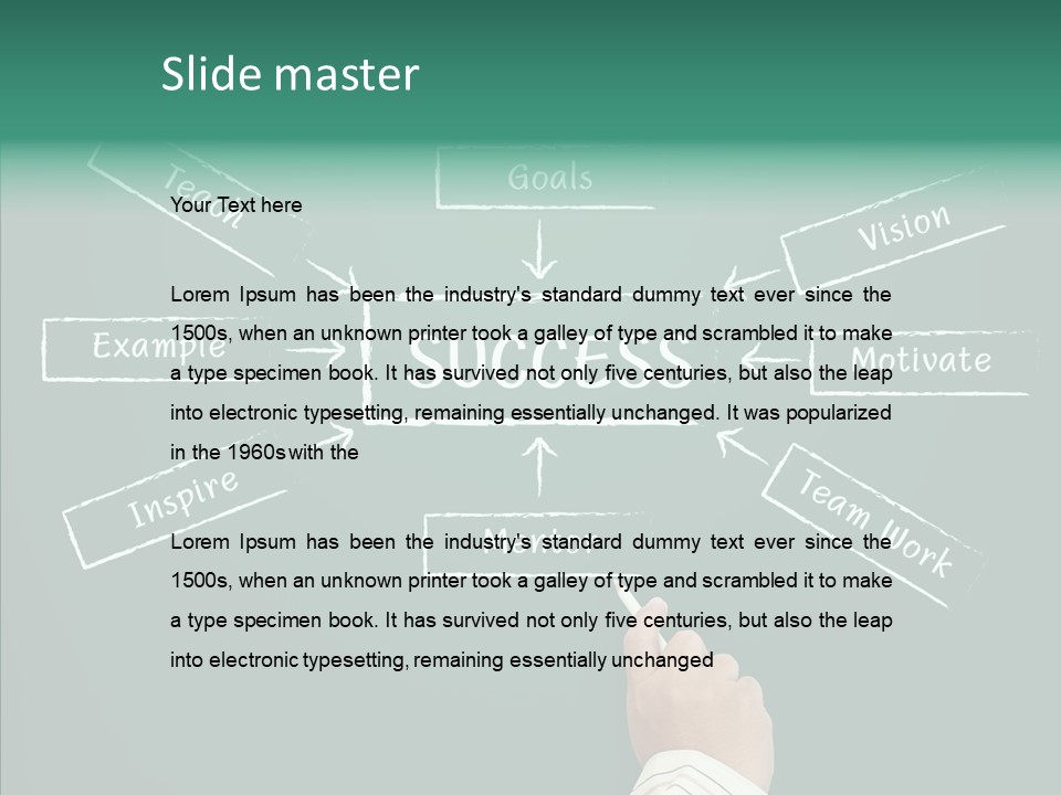 Inspiration Board Achieve PowerPoint Template