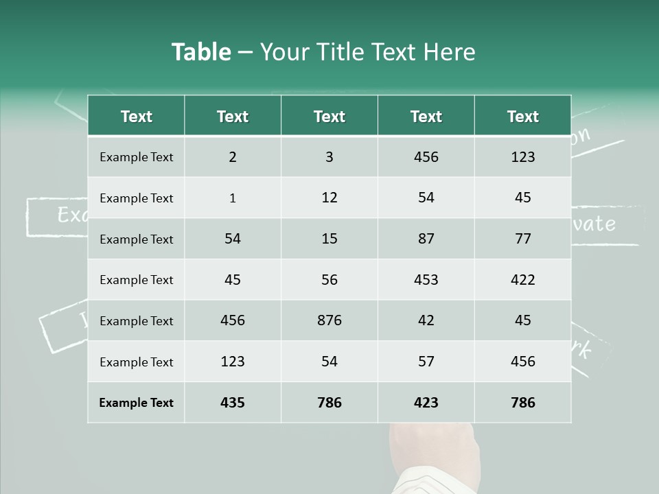 Inspiration Board Achieve PowerPoint Template