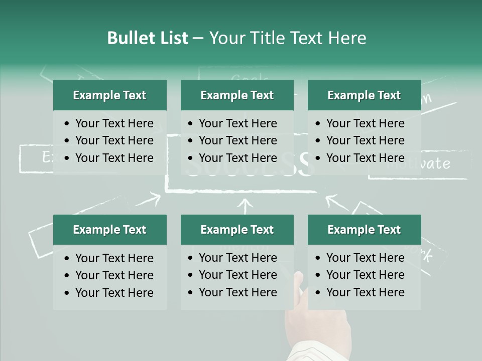 Inspiration Board Achieve PowerPoint Template