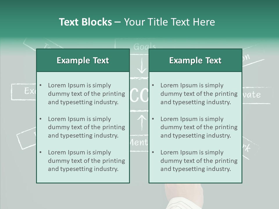 Inspiration Board Achieve PowerPoint Template