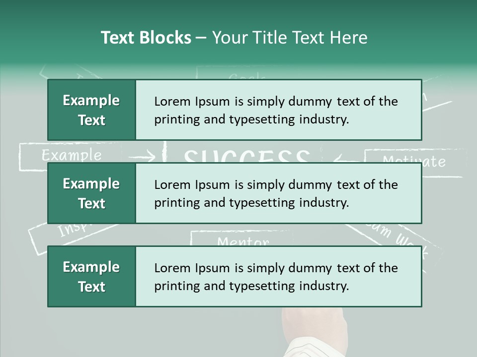 Inspiration Board Achieve PowerPoint Template