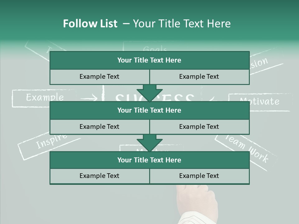 Inspiration Board Achieve PowerPoint Template