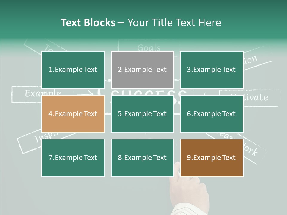 Inspiration Board Achieve PowerPoint Template