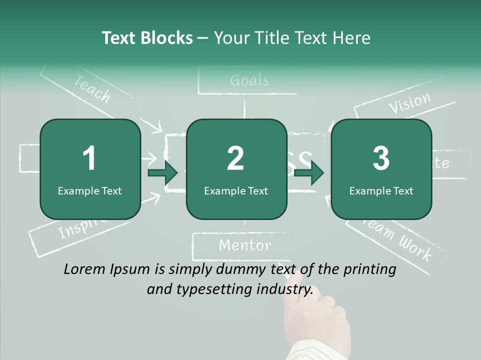 Inspiration Board Achieve PowerPoint Template