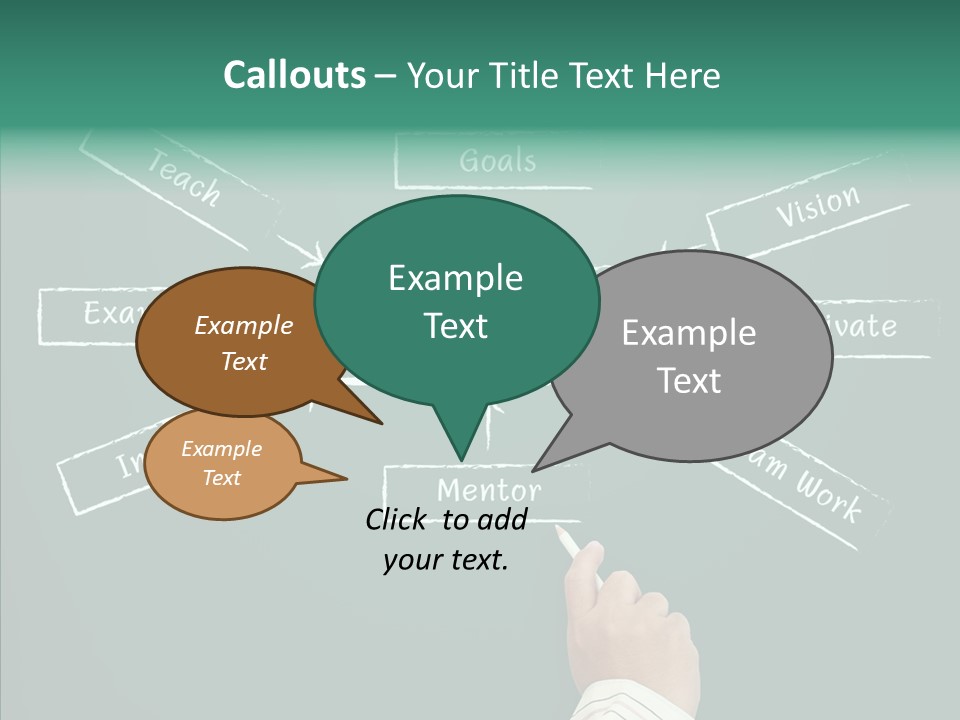 Inspiration Board Achieve PowerPoint Template