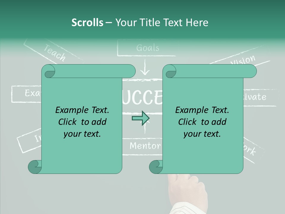 Inspiration Board Achieve PowerPoint Template