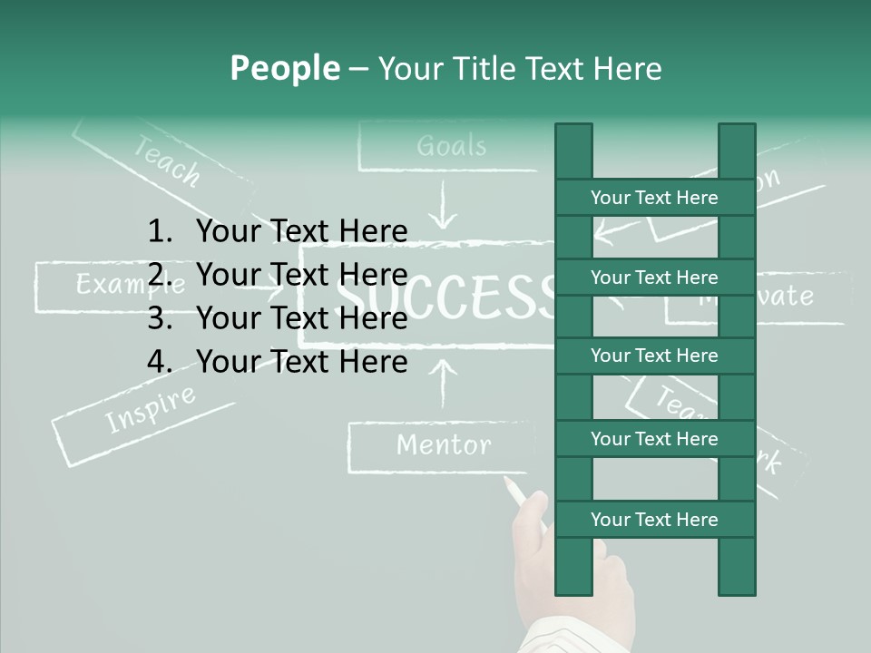 Inspiration Board Achieve PowerPoint Template