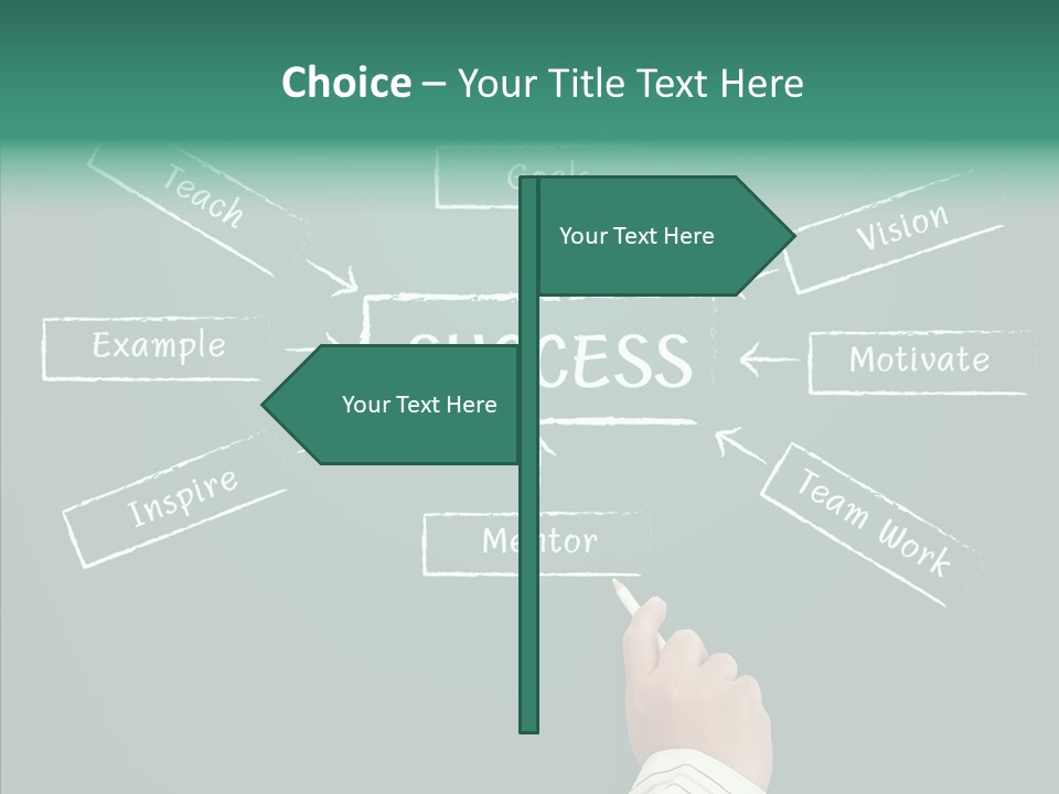 Inspiration Board Achieve PowerPoint Template