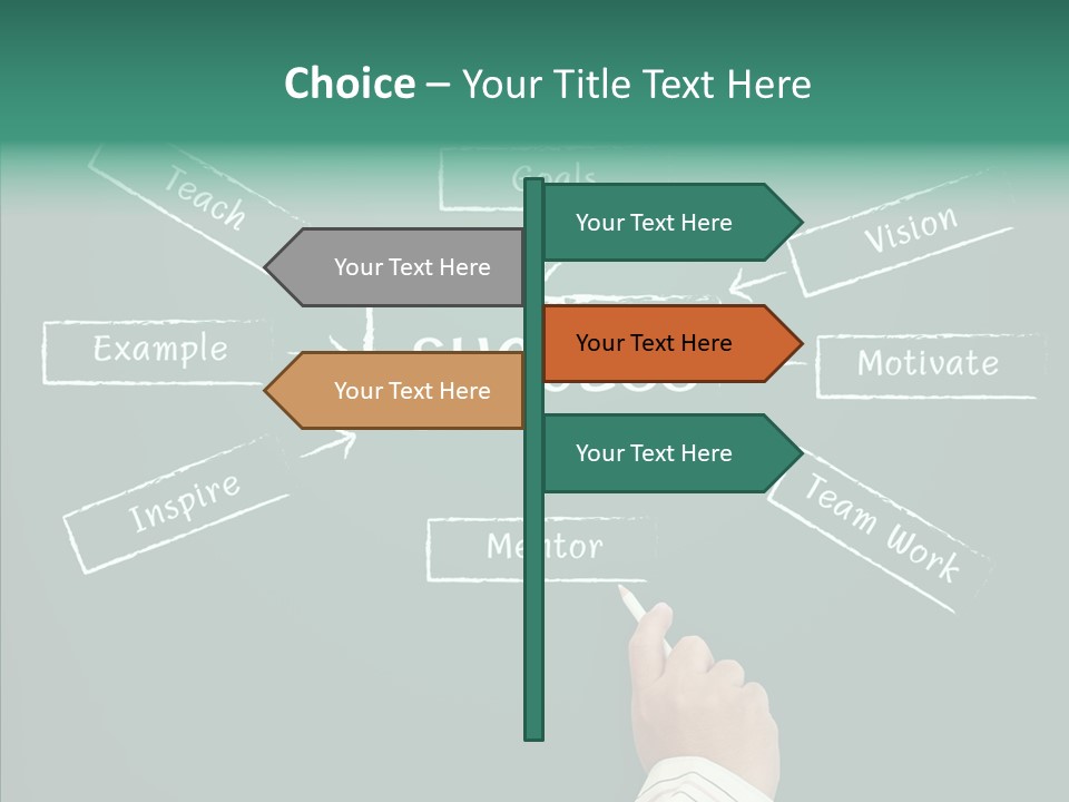 Inspiration Board Achieve PowerPoint Template