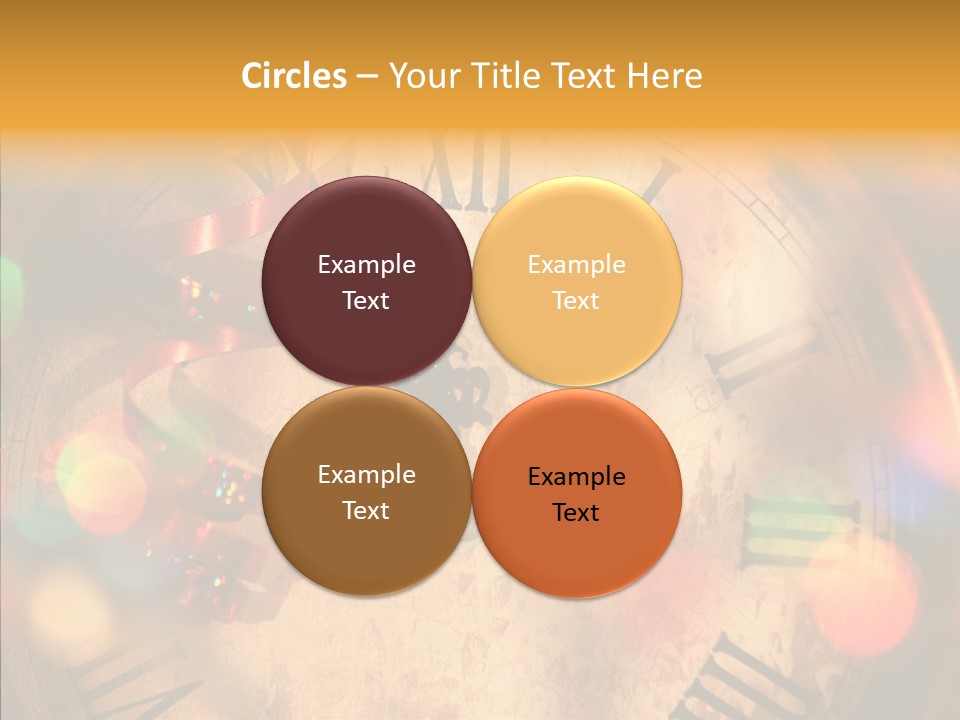 Alarm Midnight New PowerPoint Template