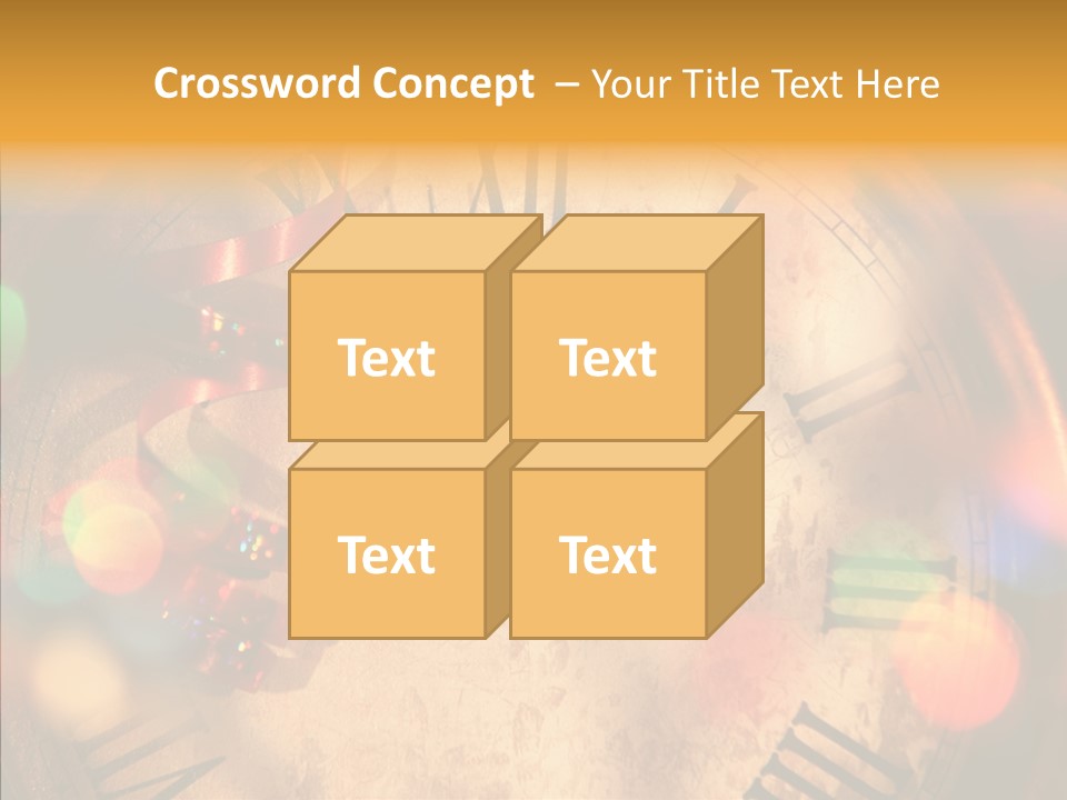 Alarm Midnight New PowerPoint Template
