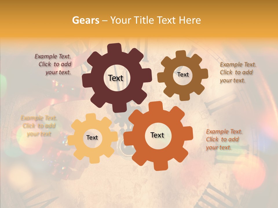 Alarm Midnight New PowerPoint Template