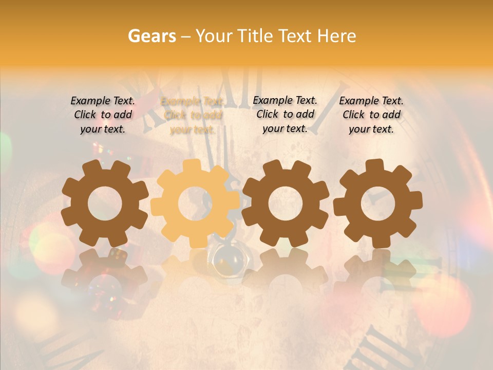 Alarm Midnight New PowerPoint Template