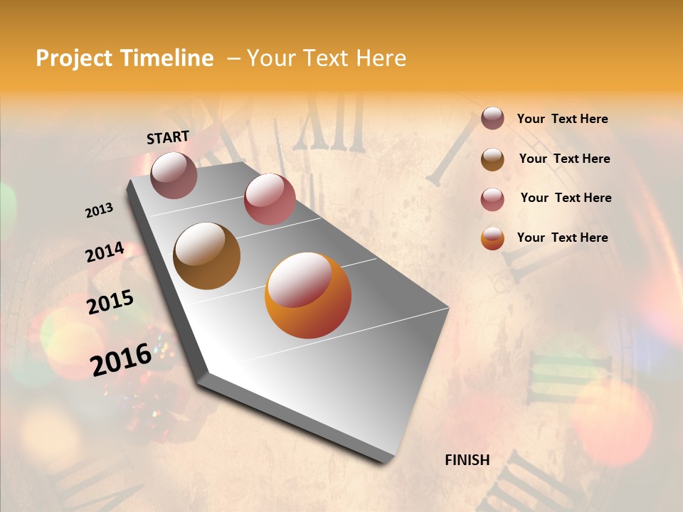 Alarm Midnight New PowerPoint Template