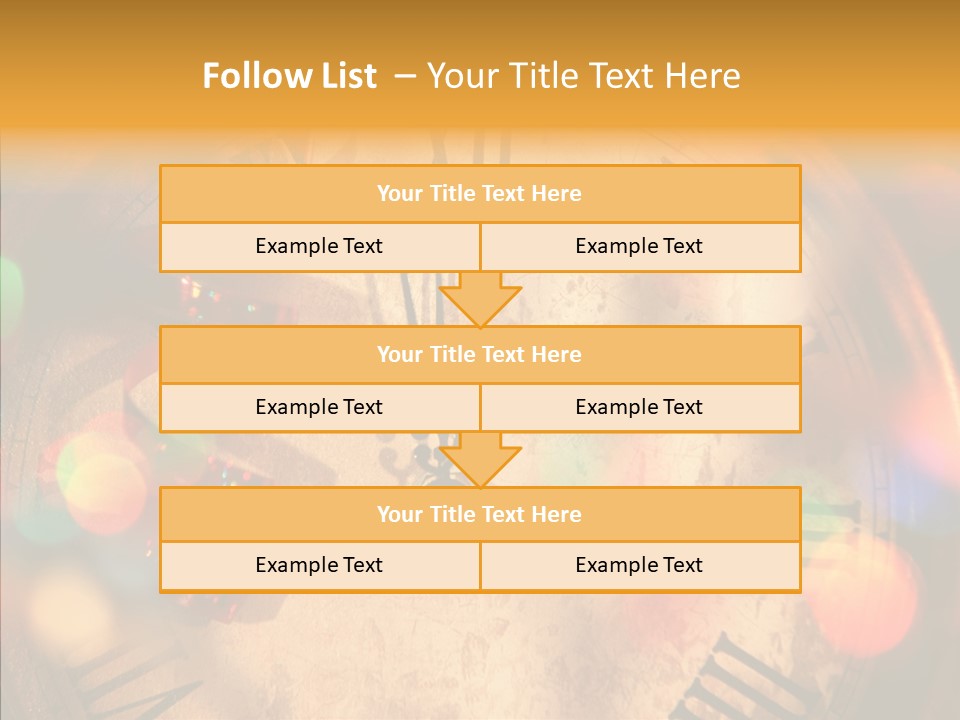 Alarm Midnight New PowerPoint Template