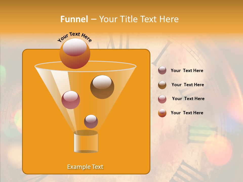 Alarm Midnight New PowerPoint Template