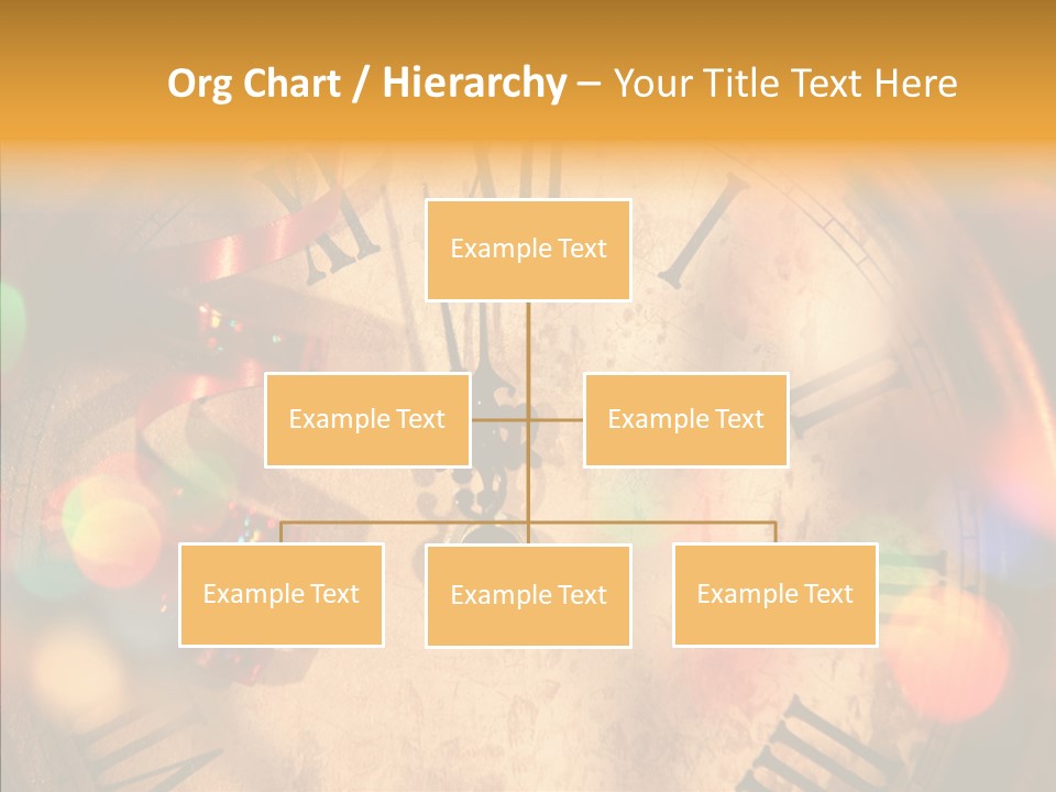 Alarm Midnight New PowerPoint Template