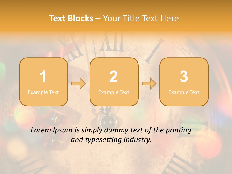 Alarm Midnight New PowerPoint Template