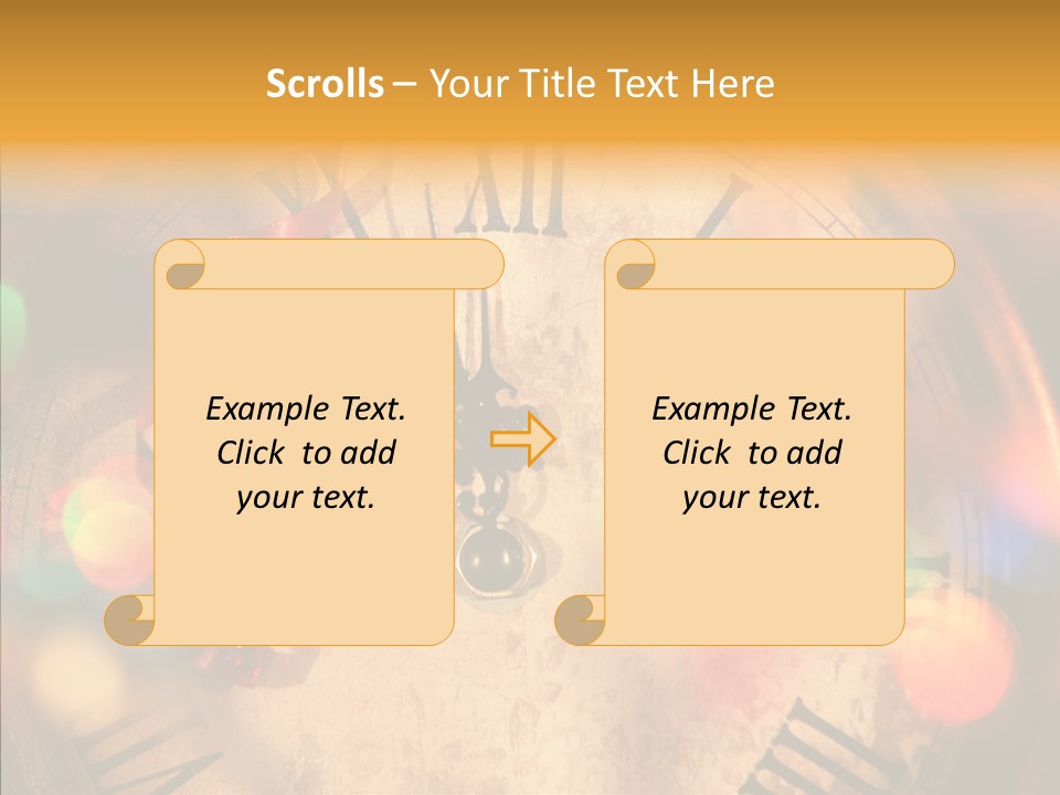 Alarm Midnight New PowerPoint Template