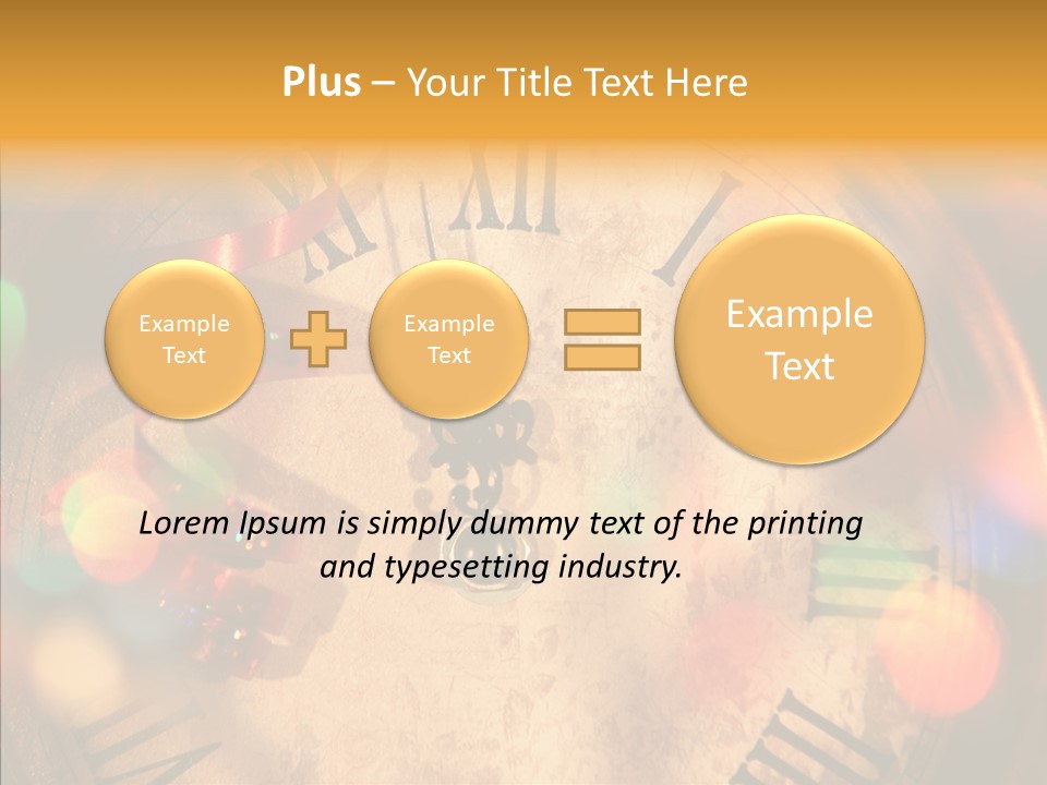 Alarm Midnight New PowerPoint Template