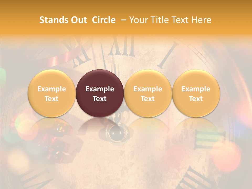 Alarm Midnight New PowerPoint Template