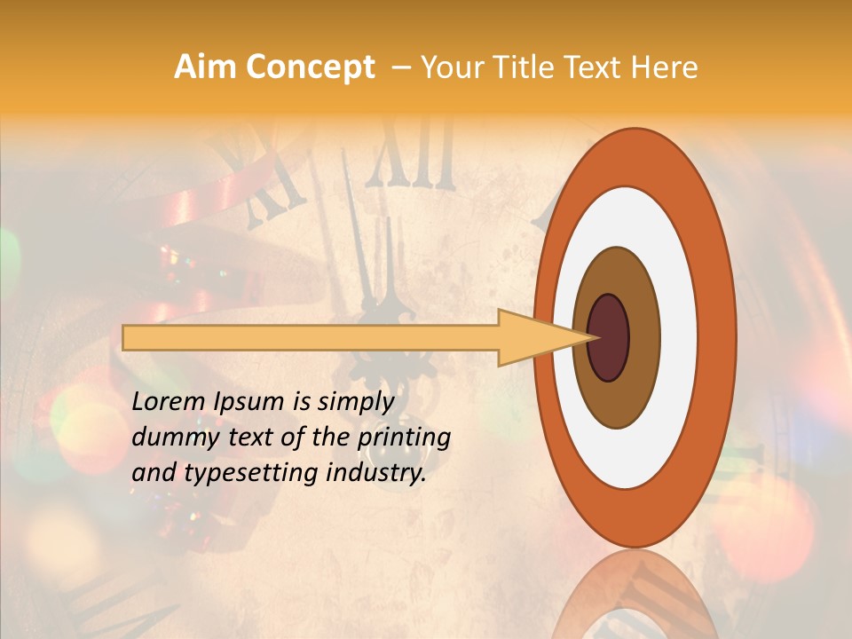 Alarm Midnight New PowerPoint Template