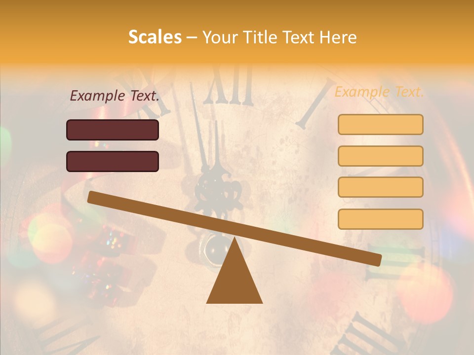 Alarm Midnight New PowerPoint Template