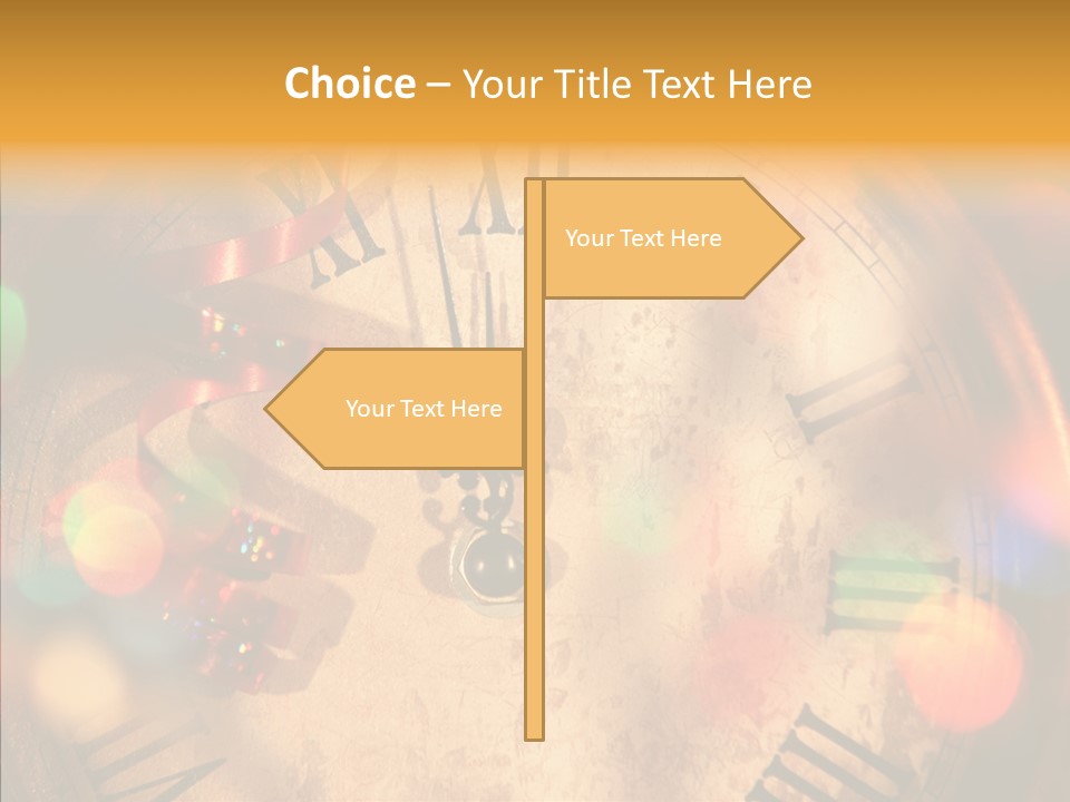 Alarm Midnight New PowerPoint Template