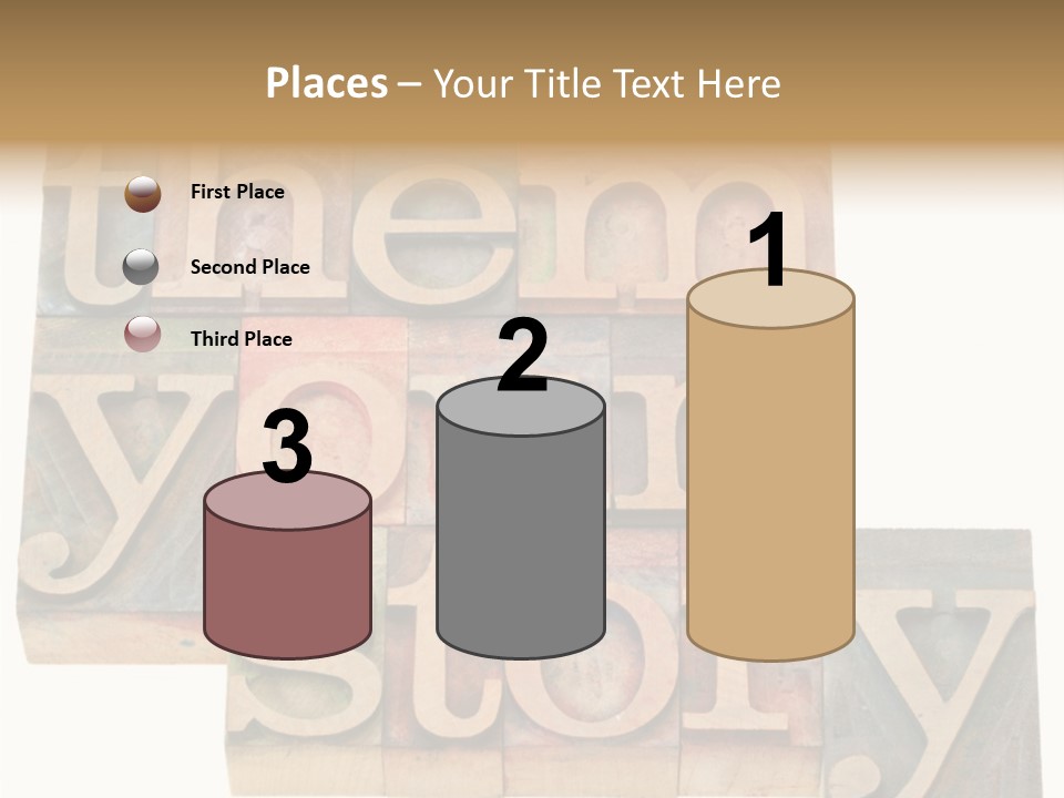 Personality Identity Isolated On White PowerPoint Template