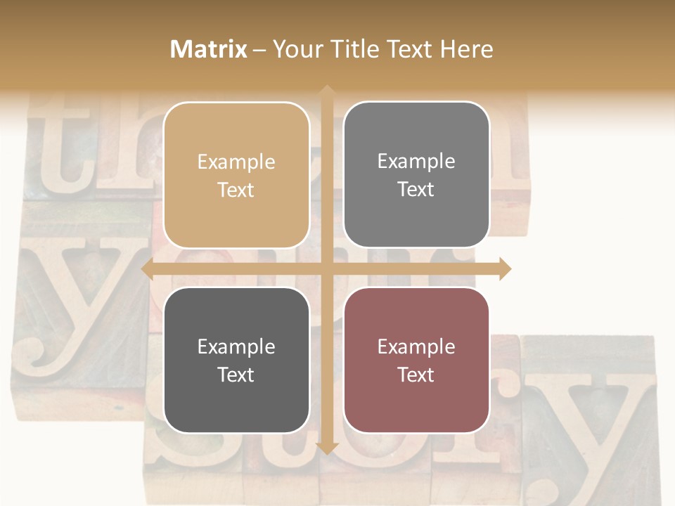 Personality Identity Isolated On White PowerPoint Template