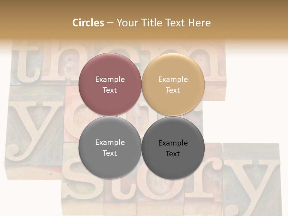 Personality Identity Isolated On White PowerPoint Template