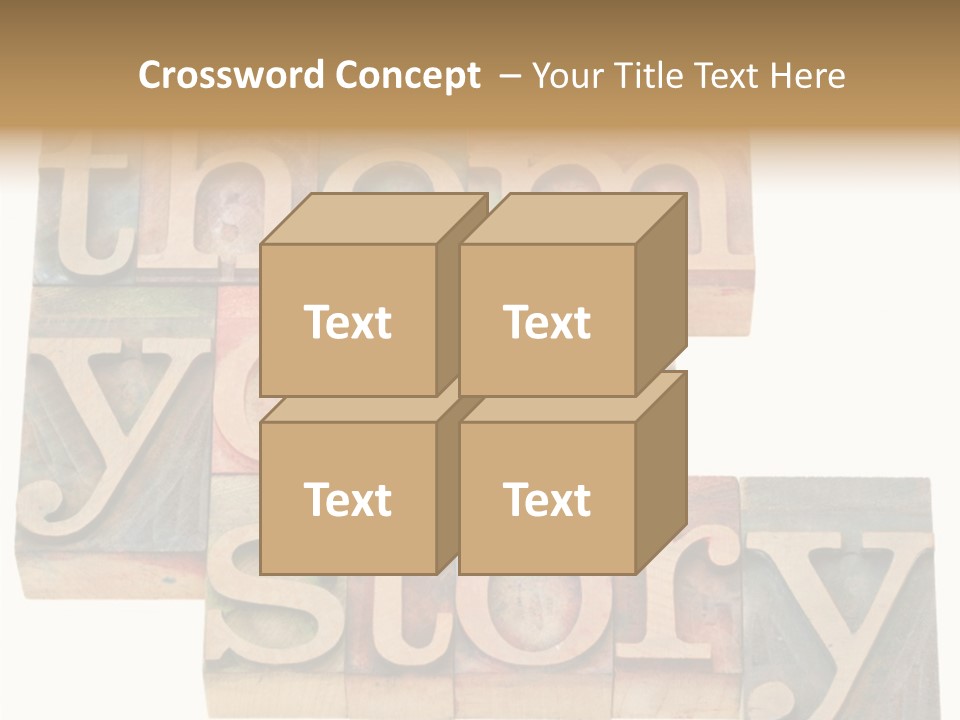 Personality Identity Isolated On White PowerPoint Template