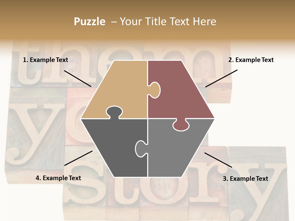 Personality Identity Isolated On White PowerPoint Template