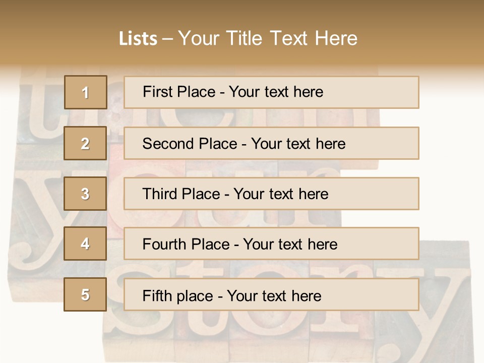Personality Identity Isolated On White PowerPoint Template