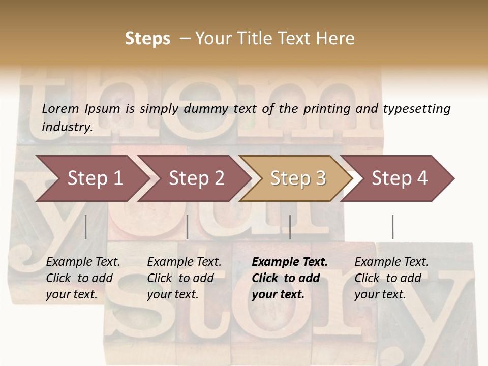 Personality Identity Isolated On White PowerPoint Template