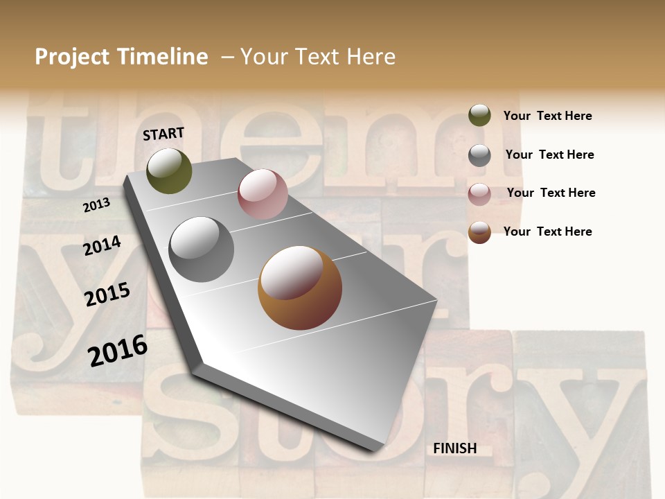 Personality Identity Isolated On White PowerPoint Template