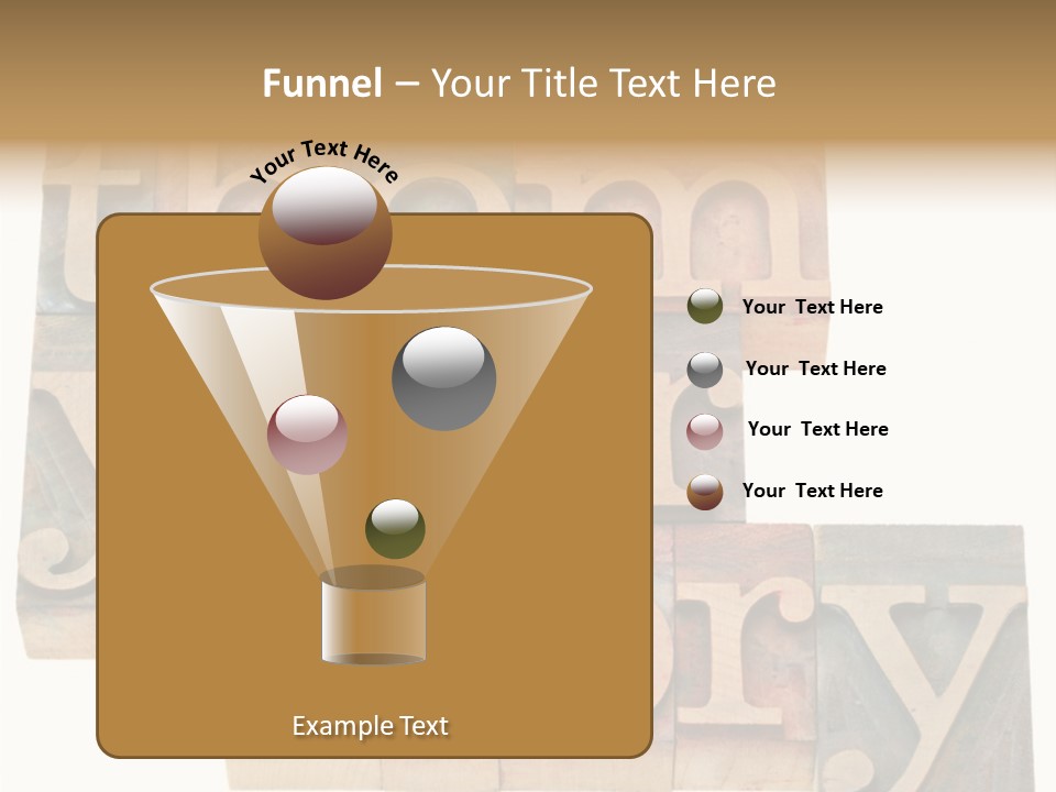 Personality Identity Isolated On White PowerPoint Template