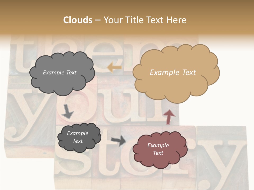 Personality Identity Isolated On White PowerPoint Template