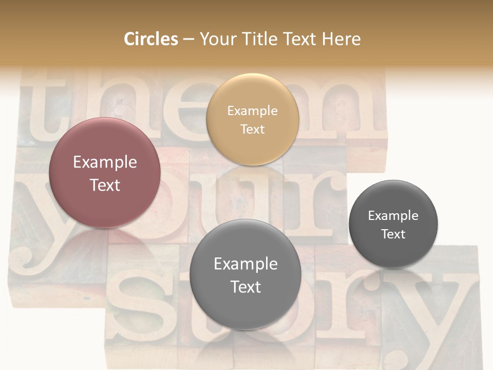 Personality Identity Isolated On White PowerPoint Template