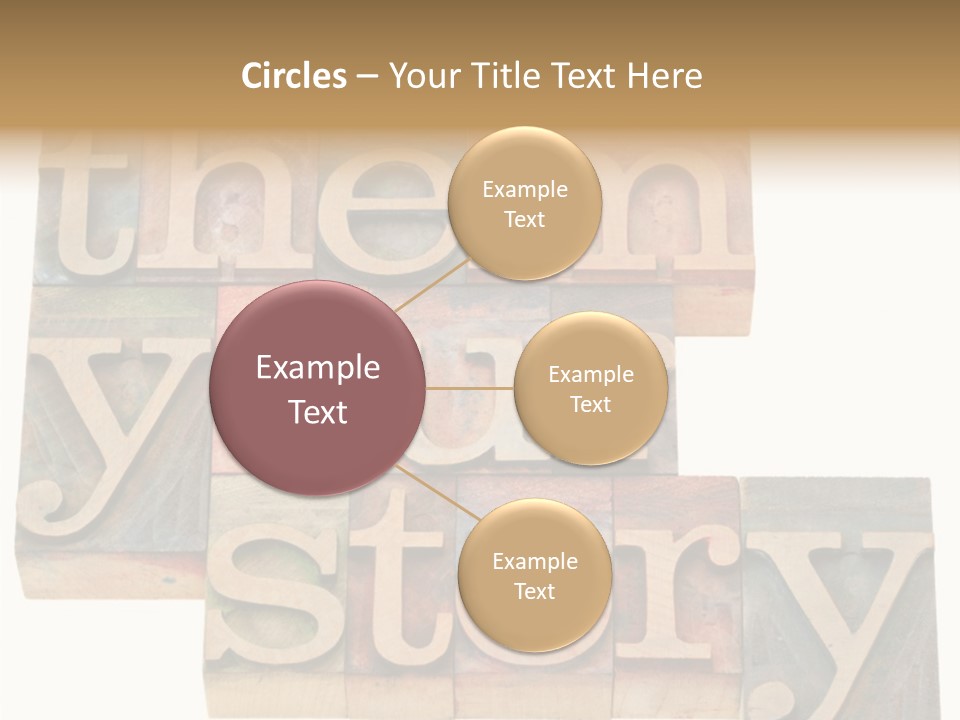 Personality Identity Isolated On White PowerPoint Template