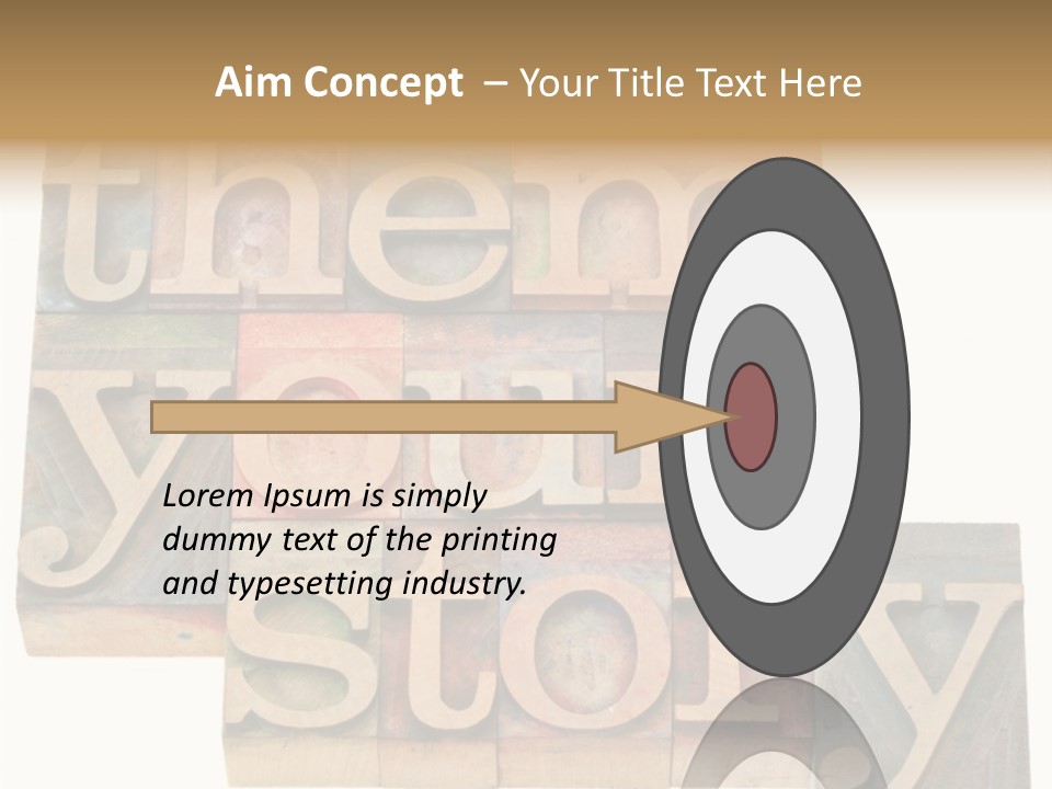 Personality Identity Isolated On White PowerPoint Template