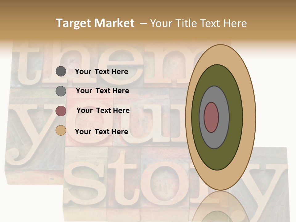 Personality Identity Isolated On White PowerPoint Template