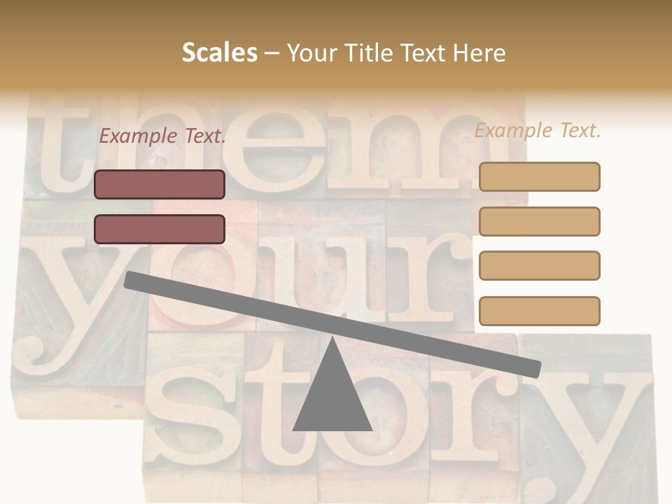 Personality Identity Isolated On White PowerPoint Template