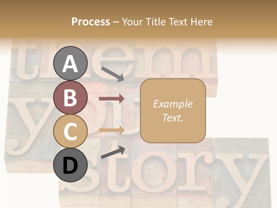 Personality Identity Isolated On White PowerPoint Template